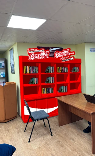 Coca-Cola pop-up retail booth concept