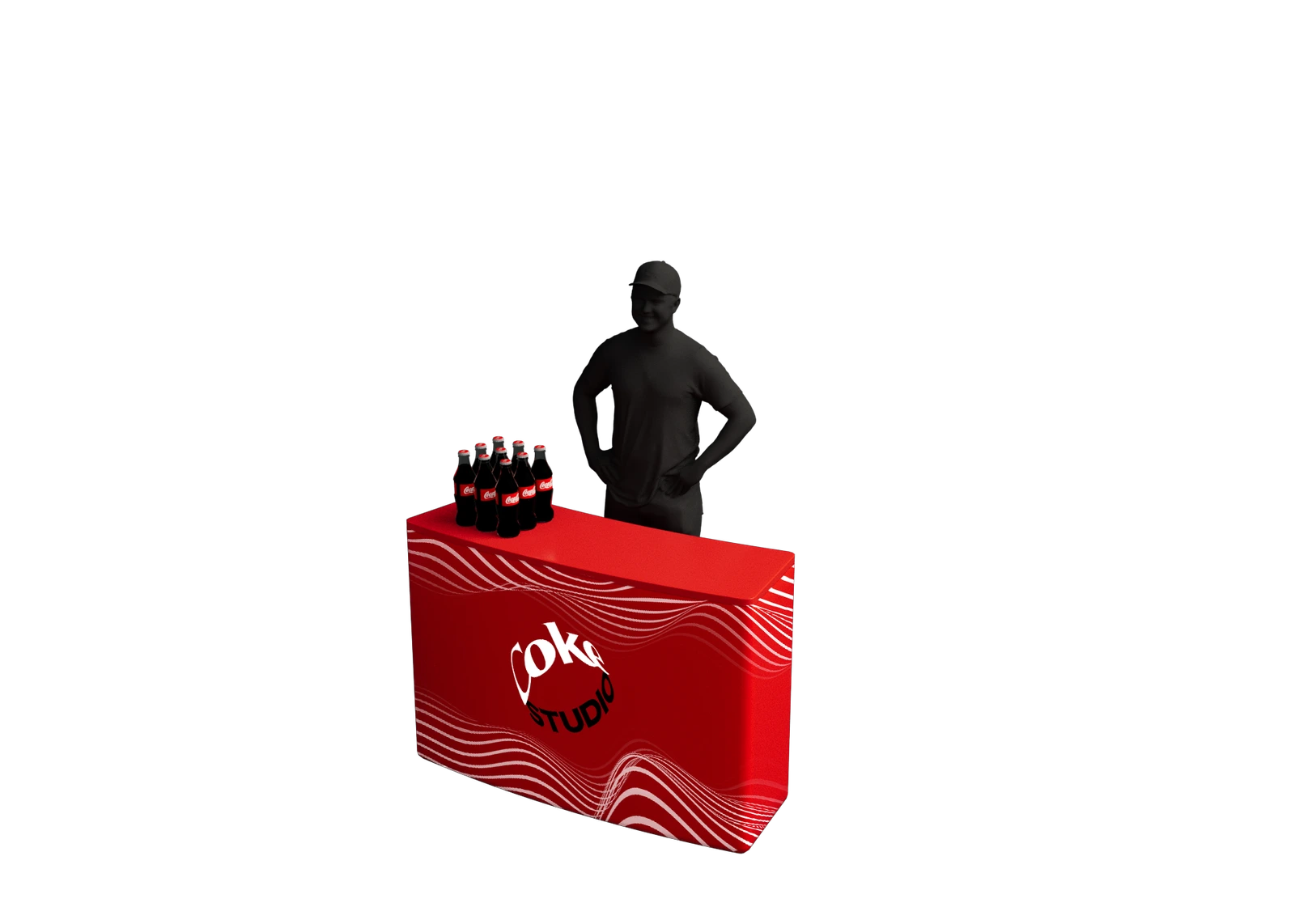 Small red Coca-Cola gift box