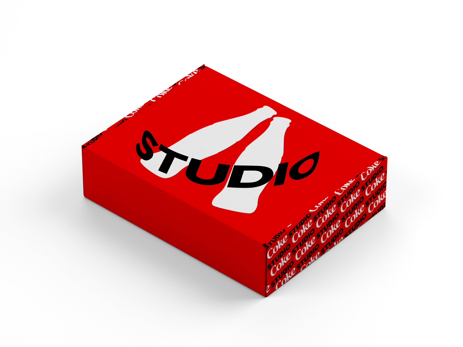Red Coke Studio branded box