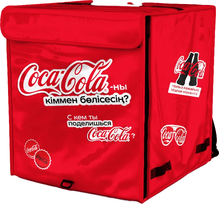 Red Coca-Cola cooler box